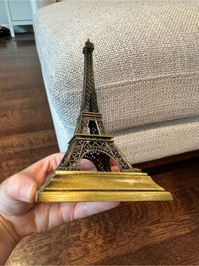 Gold Eiffel Tower Decorative Figurine - Home Accents